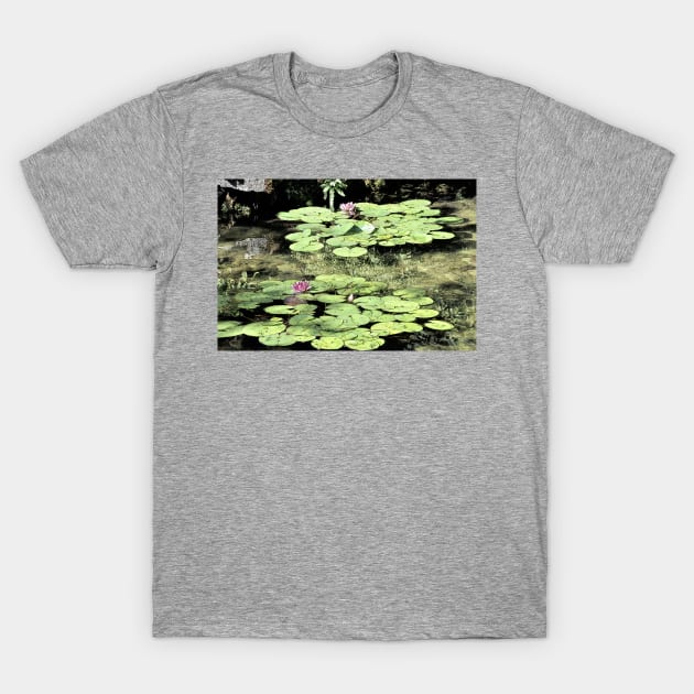 Floating Lily Pads T-Shirt by KirtTisdale